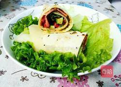 营养早餐之农家卷饼的做法图解21