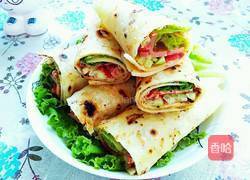 营养早餐之农家卷饼的做法图解22