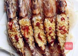 蒜蓉开背虾的做法图解9