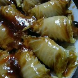 娃娃菜卷肉的做法[图]