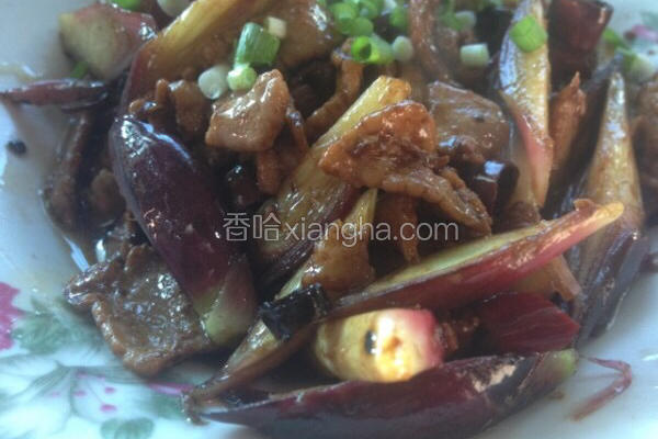 洋火炒肉片