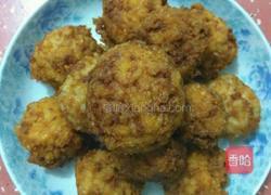 油炸丸子的做法图解4