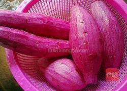 紫薯粥的做法图解1