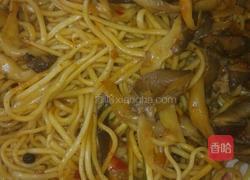 蘑菇蒸面的做法图解4