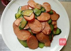 青瓜火腿片的做法图解7