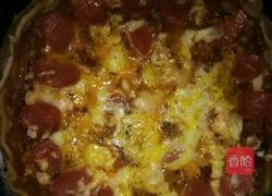 电煎锅自制披萨的做法图解5