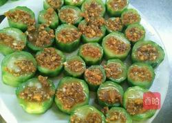 蒜蓉虾米蒸丝瓜的做法图解3