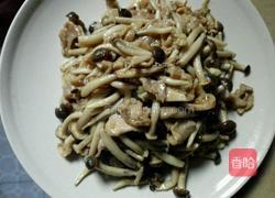 蟹味菇滑肉的做法图解7