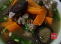 香菇萝卜排骨汤的做法图解4