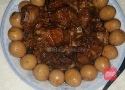 鹌鹑蛋排骨的做法图解8