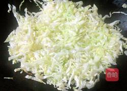 叉烧包菜炒饭的做法图解4