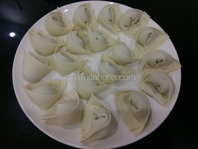 包好的成品