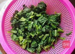 苦麦菜汤的做法图解5