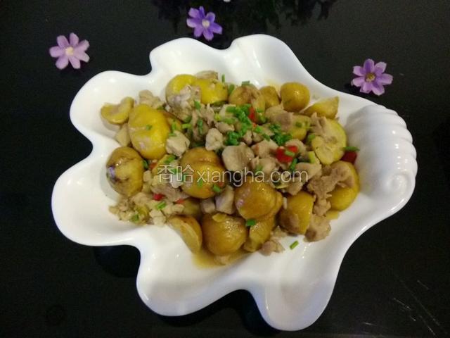 板栗烧鸡
