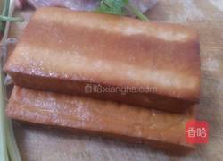 烟熏香干飘香肉的做法图解1