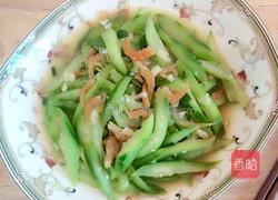 蒜蓉虾仁炒丝瓜的做法图解7