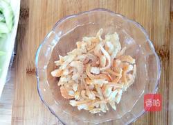 蒜蓉虾仁炒丝瓜的做法图解2