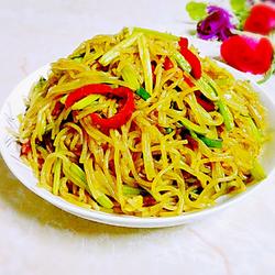 芹菜炒粉条的做法[图]