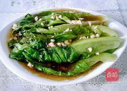 蚝油蒜蓉生菜的做法图解7