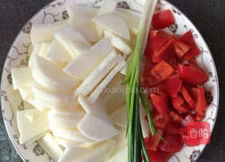 凉薯炒肉片的做法图解2