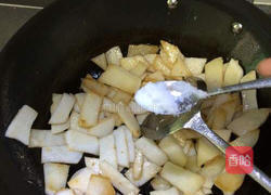 凉薯炒肉片的做法图解6