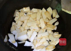 凉薯炒肉片的做法图解5