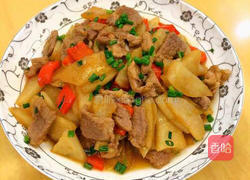 凉薯炒肉片的做法图解10