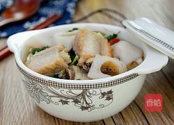 莲藕炖排骨的做法图解12