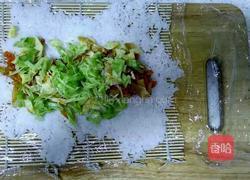 我的熊猫饭团和菜的做法图解4