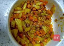 我的熊猫饭团和菜的做法图解3