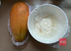 木瓜米酒汤的做法图解1