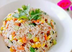 三丁炒米饭