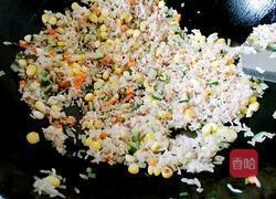 三丁炒米饭的做法图解9