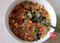 三丁炒米饭的做法图解10