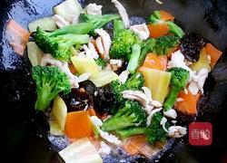 五色溜鸡片的做法图解6