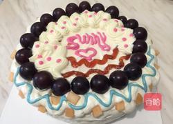 缤纷幻果阳光淡奶裱花蛋糕的做法图解10