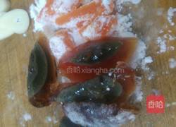 鲜虾金银蛋浸萝卜苗的做法图解5