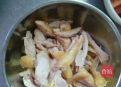 鸡丝芦笋的做法图解2