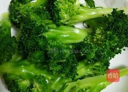 西蓝花醉花雕的做法图解4