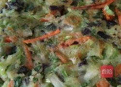 什锦蔬菜饼的做法图解3