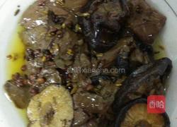 麻香鸭血炒香菇的做法图解4
