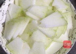 蚝油虾皮焖冬瓜的做法图解1