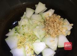 蚝油虾皮焖冬瓜的做法图解4