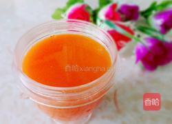 榨胡萝卜蜂蜜汁的做法图解6