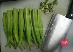 凉拌秋葵的做法图解1