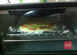 香肠披萨的做法图解8