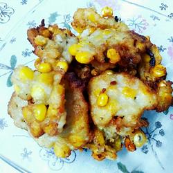 香酥玉米小饼的做法[图]