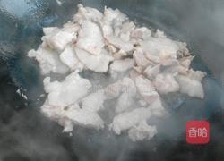 肉片炒莴笋的做法图解2