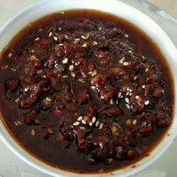 双椒牛肉酱的做法[图]