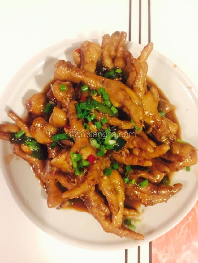 红烧鸡爪